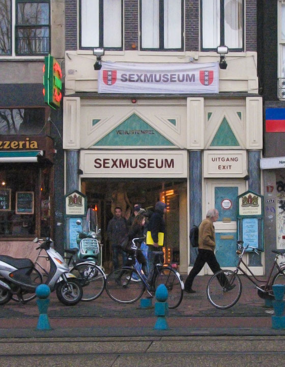 Sex shops are a big  attraction for both the tourists and the locals.