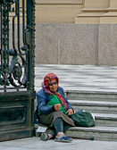 Like any big city, Buenos Aires has it's share of homeless and beggers.