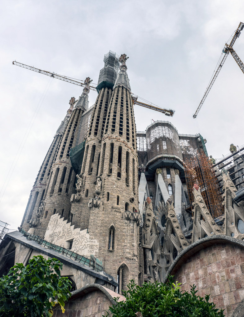 Construction of Antoni Gaudi's vision has been going on for over 130 yrs.