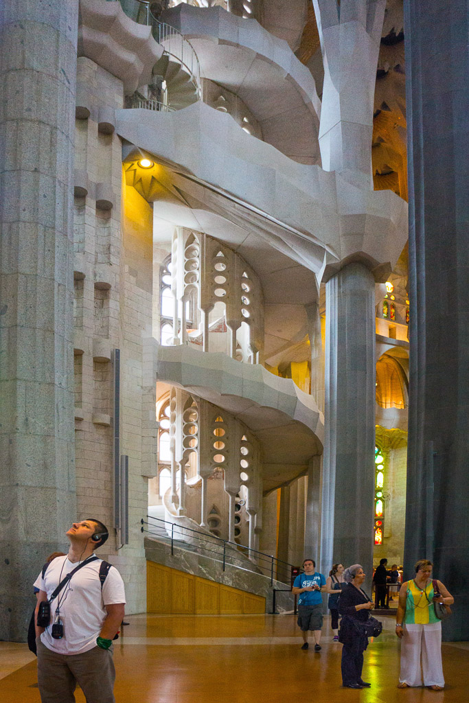 Antonin Gaudi's masterpiece takes your breath away.