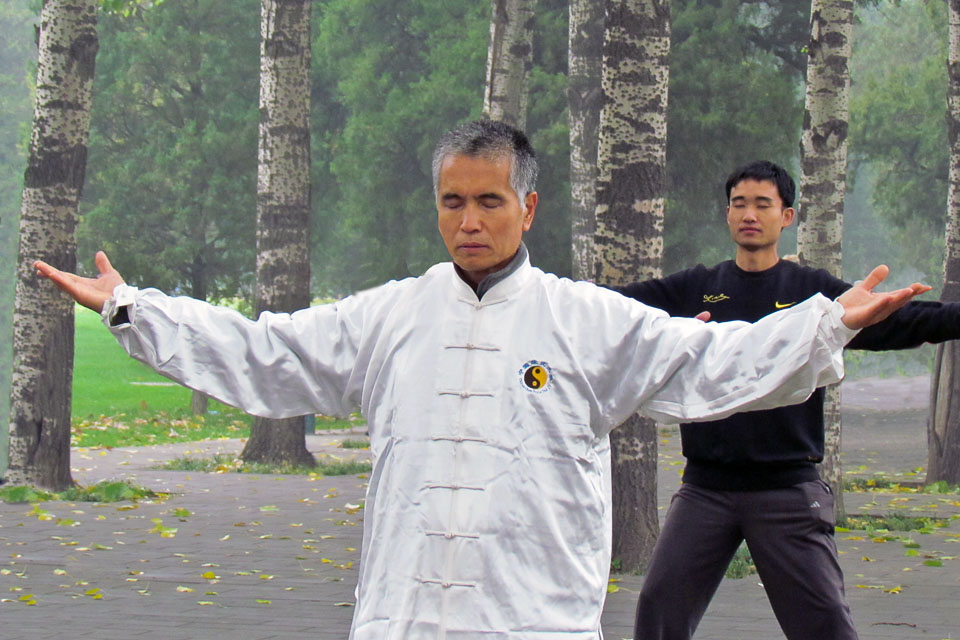 Chinese exercises can help promote peace of mind for practicioners.