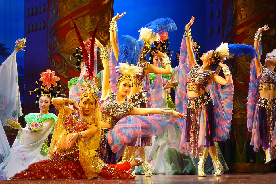 The Tang Dynasty show offers insight into the culture and life style of the period.