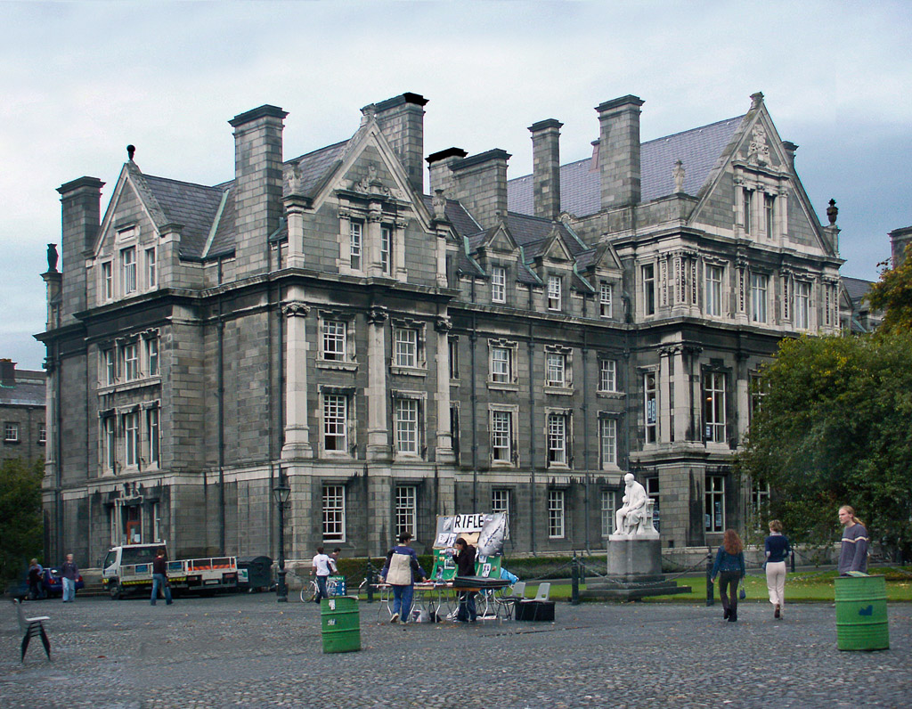Dublin's Trinity College is also the home of Ireland's treasured Book of Kells.