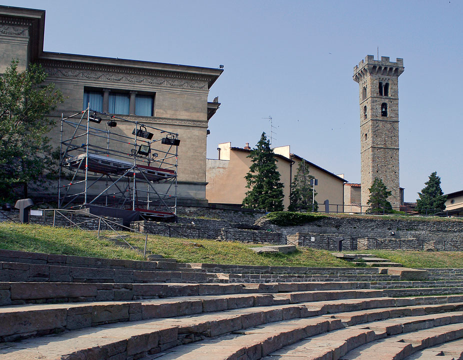 Fiosole's ancient amphitheater is still used today as the place to hear music  ranging from rock to opera.