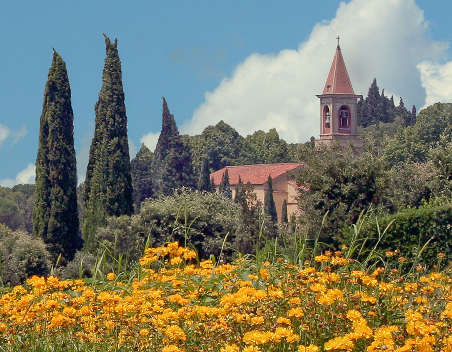 The beauty of Tuscany can make you temporarily forget all the turmoil of the world.