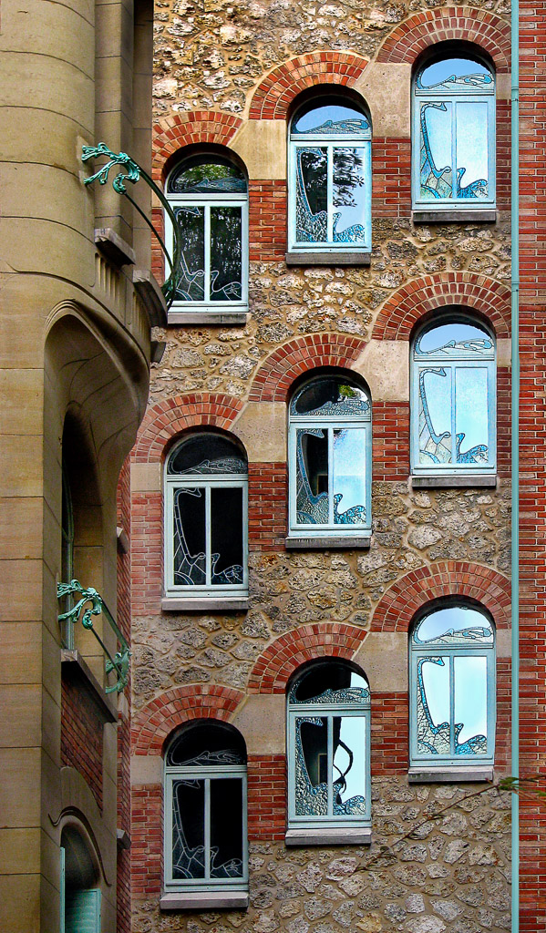 A building designed by the architect considered the father of Art Nouveau.