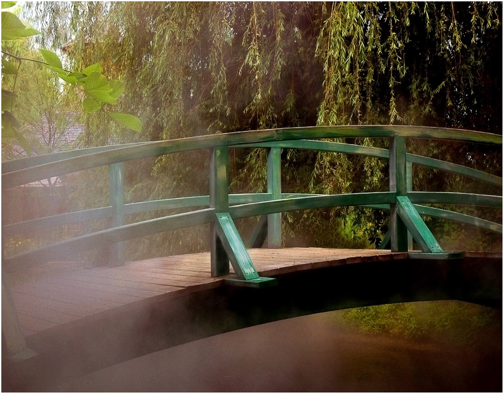 Monet's bridge at Giverney is recreated at the Grounds for Sculpture in Hamilton, N.J.